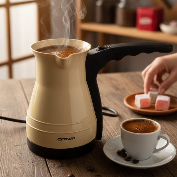 Crown Elektrikli Cezve Kahve Makinesi  - 3